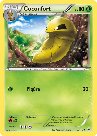 carte du pokémon coconfort